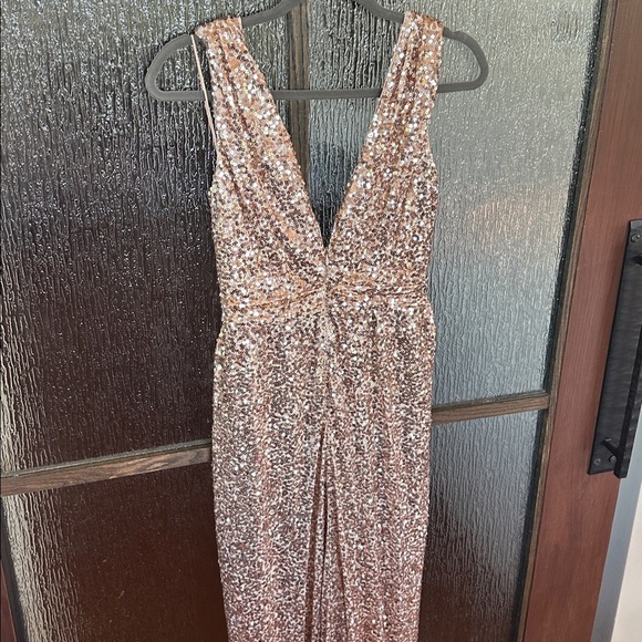 Badgley Mischka Glitz Gown size 6 - Picture 12 of 13